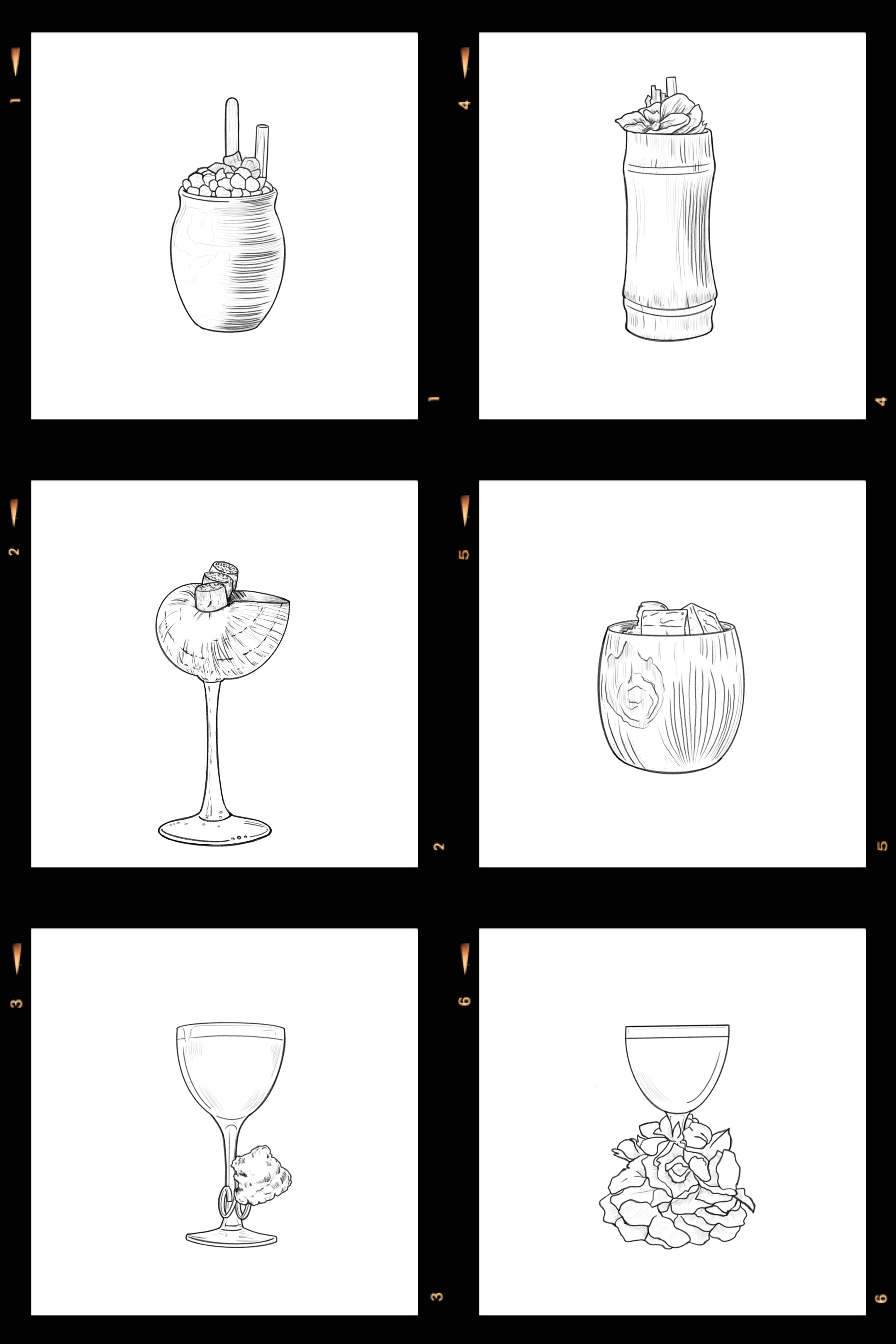 Handpainted Cocktails 2